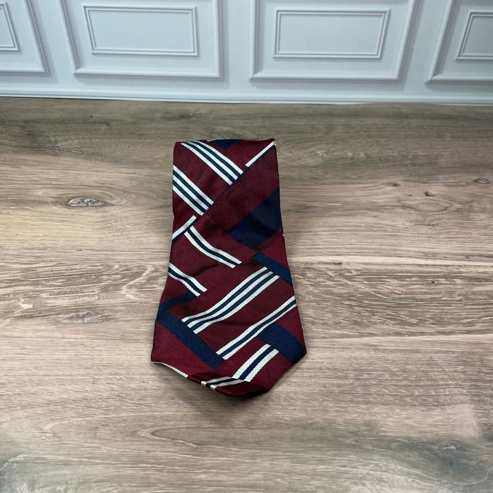 Robert Talbott Best of Class‎ for Nordstrom Mens Burgundy Necktie USA Silk